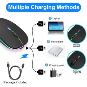 Mouse Wireless Recarregavel