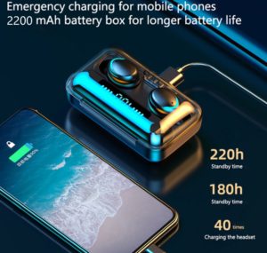 Fones de ouvido – bluetooth 5.0 – TWS