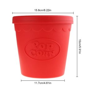 Pipoqueira de Silicone para micro-ondas Popcorn Bowl