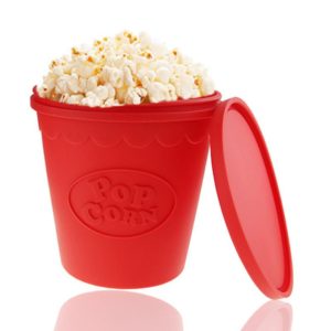 Pipoqueira de Silicone para micro-ondas Popcorn Bowl